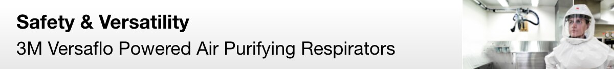 Customize Your 3M Versaflo PAPR System Customize Your 3M Versaflo PAPR System