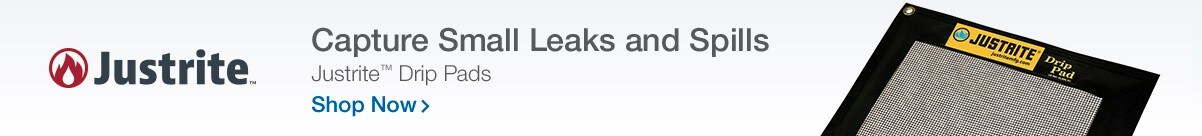 Justrite™ Drip Pads Justrite™ Drip Pads