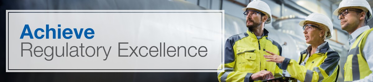 Achieve Regulatory Excellence Achieve Regulatory Excellence